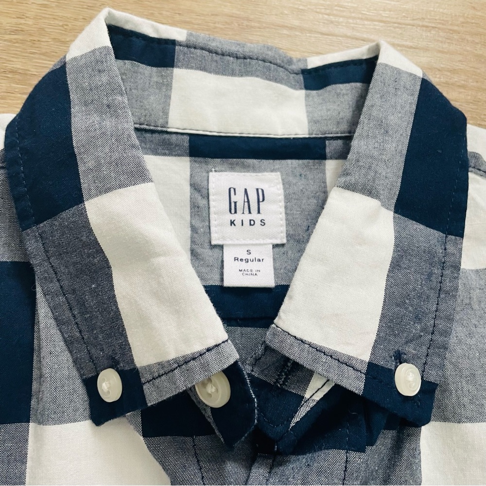 Gap S Button Up Shirt Buffalo Check - Picture 3 of 16